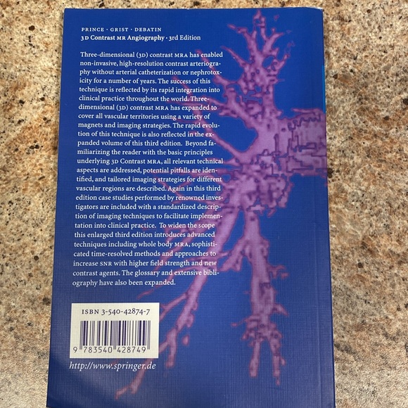 MR Angiography 3D book for MRI Technologist - Picture 3 of 3